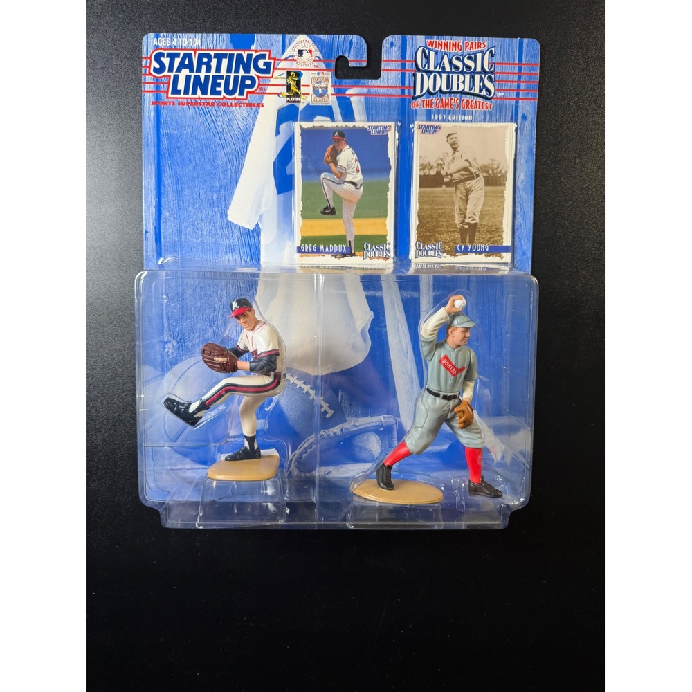 1997 Starting Lineup Classic Doubles Greg Maddux Cy Young Figures Kenner MLB